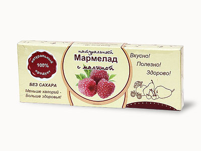  Мармелад натуральный "Малина" 140г в Киришах