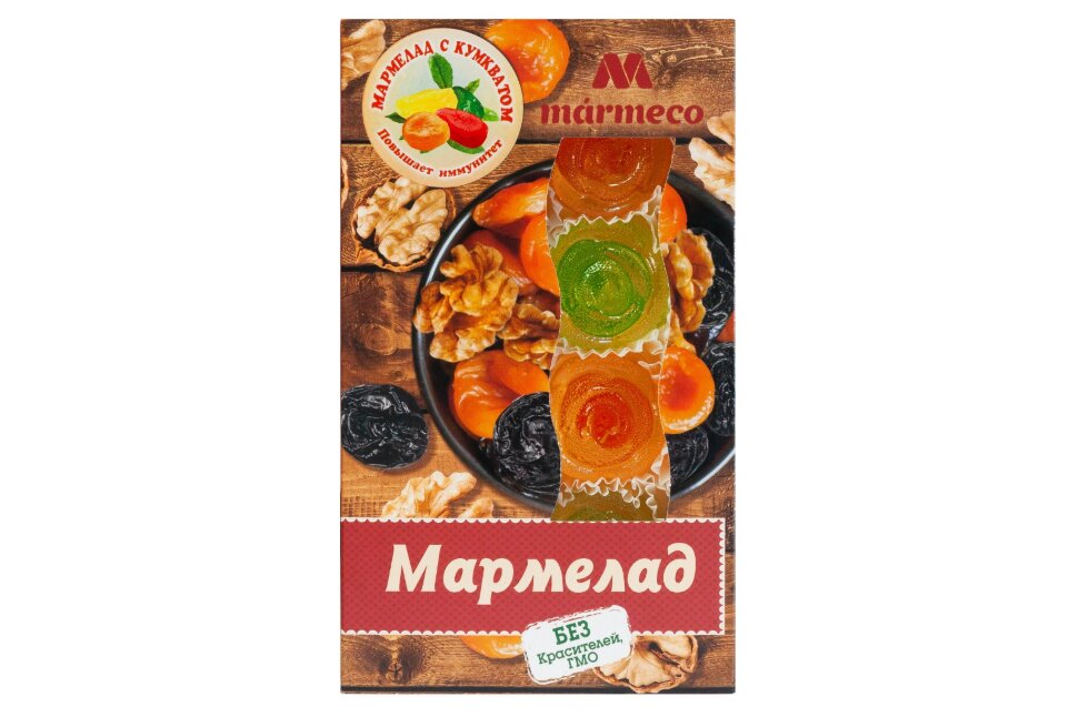  Мармелад Мармеко с кумкватом, 180г   в Киришах