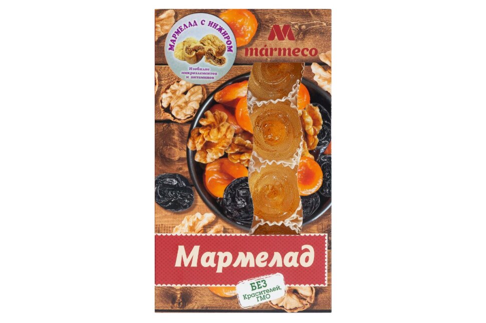  Мармелад Мармеко с инжиром, 180г     в Киришах