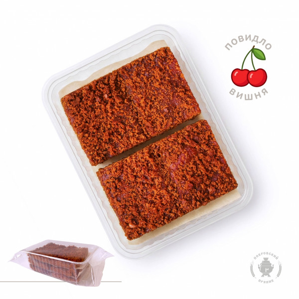№3 Пряник 400г с фруктовой начинкой Вишня  в Киришах