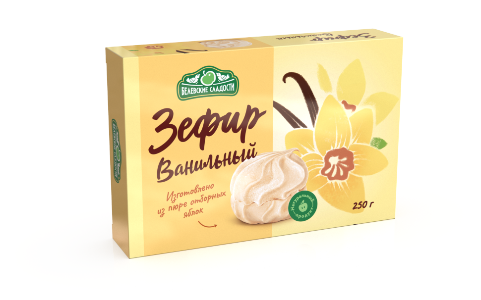  Зефир белевский "Ванильный" 250г в Киришах